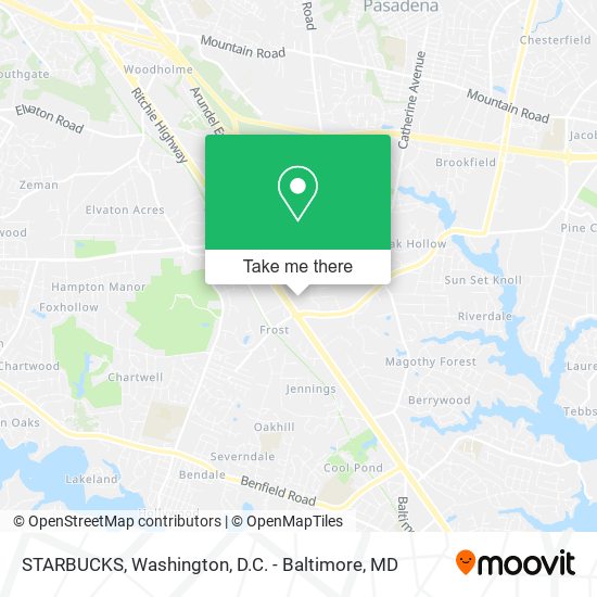 STARBUCKS map