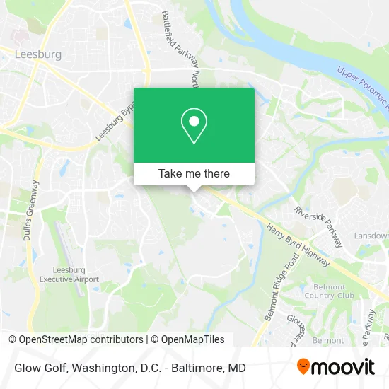 Glow Golf map