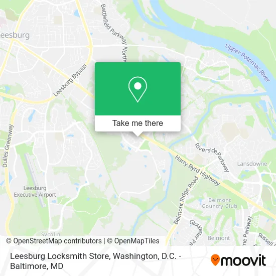 Leesburg Locksmith Store map