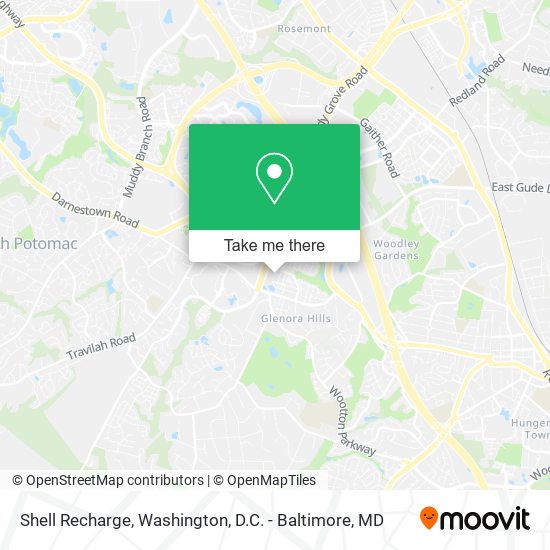 Shell Recharge map