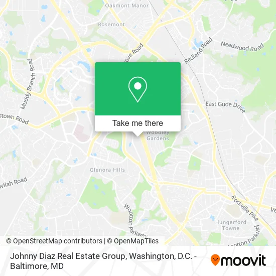 Johnny Diaz Real Estate Group map
