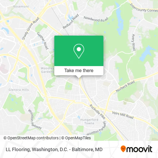 LL Flooring map