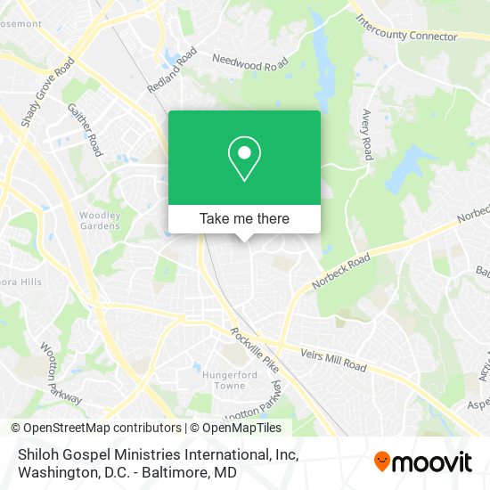 Mapa de Shiloh Gospel Ministries International, Inc