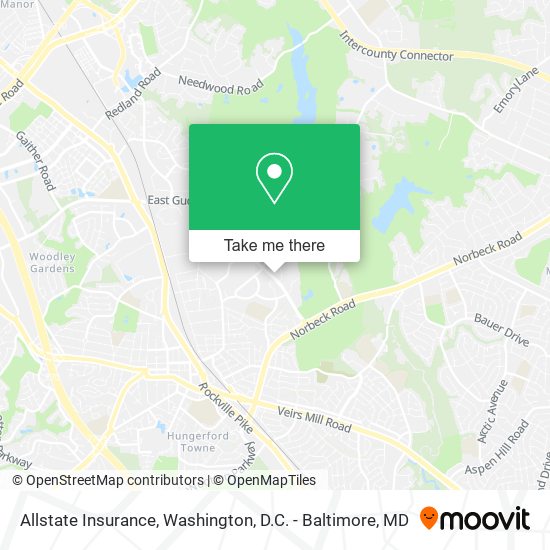 Allstate Insurance map