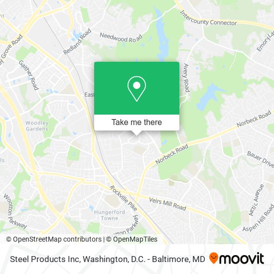 Mapa de Steel Products Inc