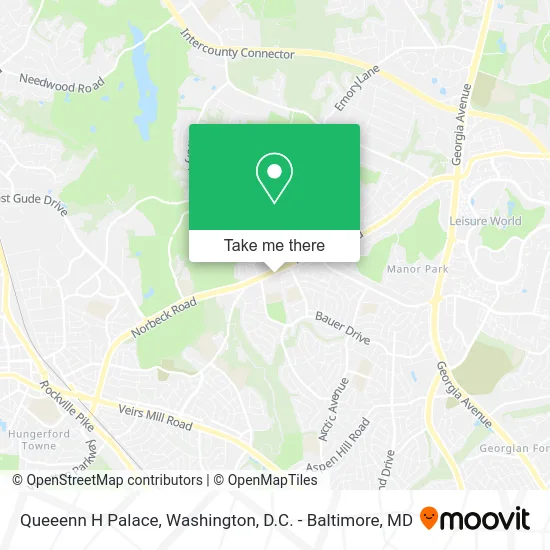 Queeenn H Palace map