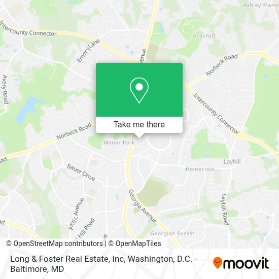 Long & Foster Real Estate, Inc map