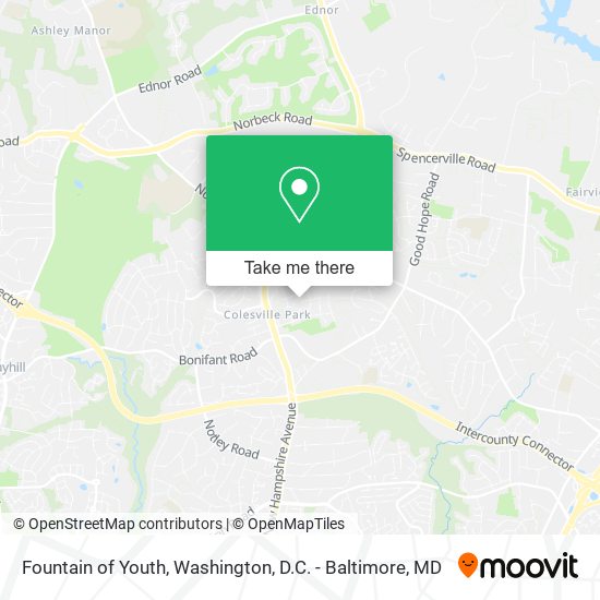 Mapa de Fountain of Youth