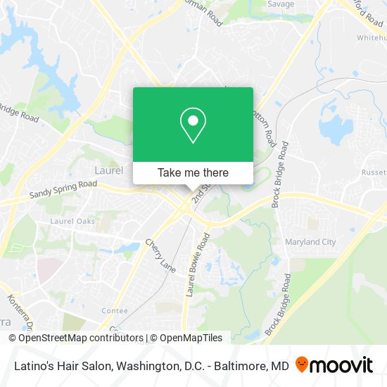 Latino's Hair Salon map