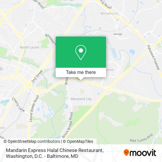 Mandarin Express Halal Chinese Restaurant map