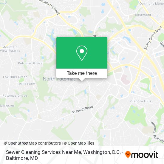 Mapa de Sewer Cleaning Services Near Me