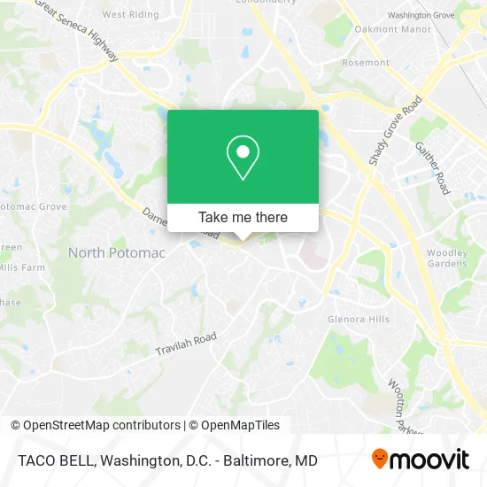 TACO BELL map