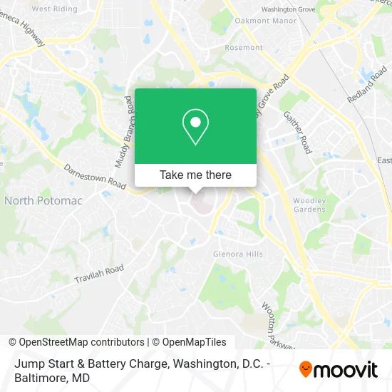 Jump Start & Battery Charge map