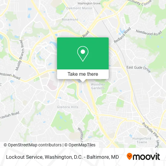 Mapa de Lockout Service