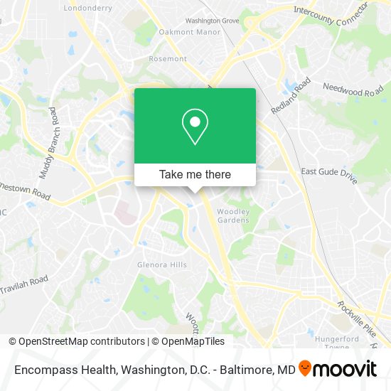 Encompass Health map