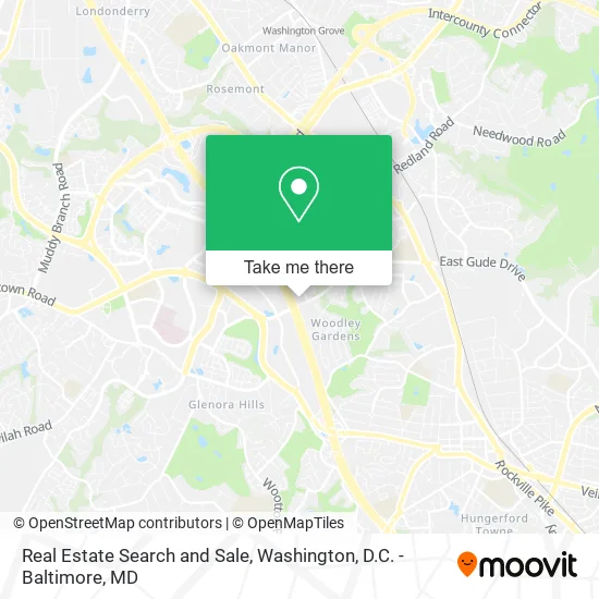 Mapa de Real Estate Search and Sale