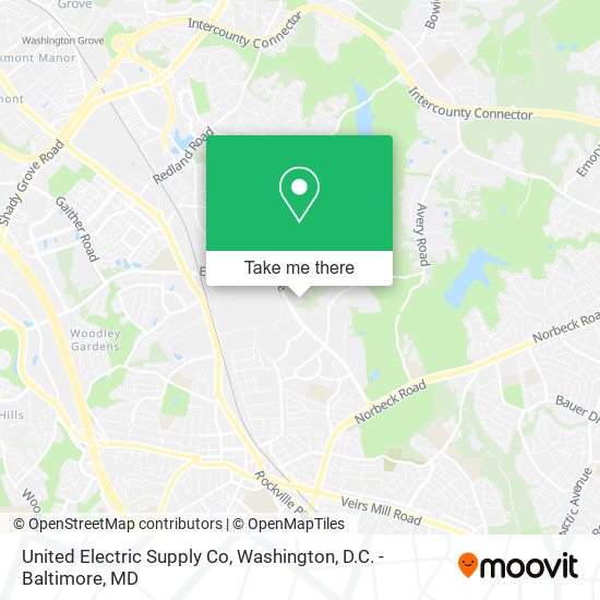 United Electric Supply Co map