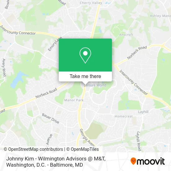 Johnny Kim - Wilmington Advisors @ M&T map