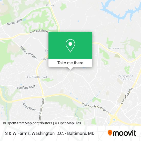 Mapa de S & W Farms