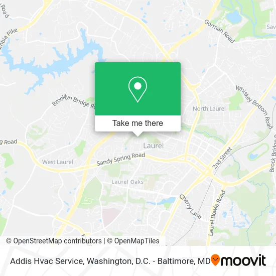 Addis Hvac Service map