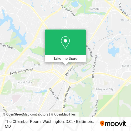 The Chamber Room map