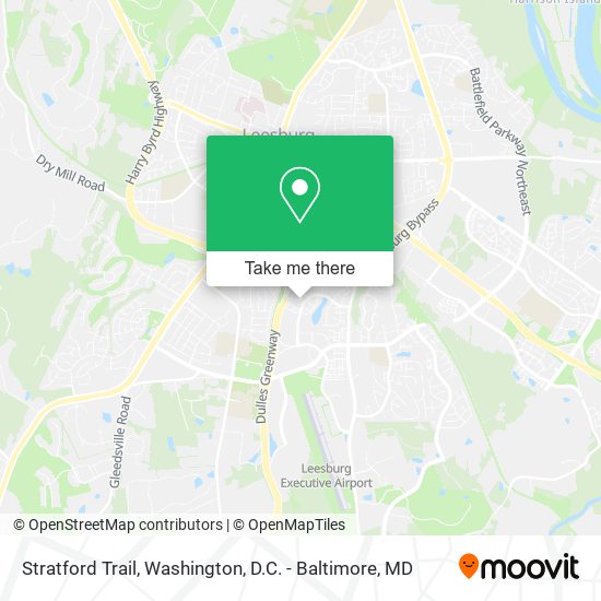 Mapa de Stratford Trail