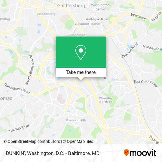 Mapa de DUNKIN'