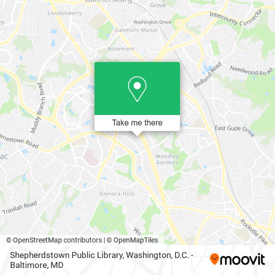 Shepherdstown Public Library map