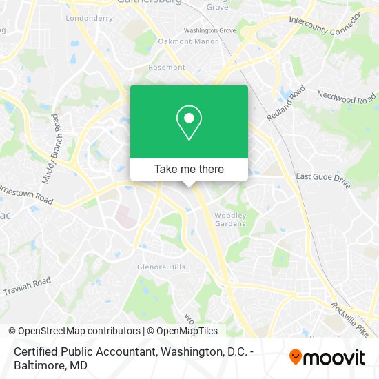Certified Public Accountant map