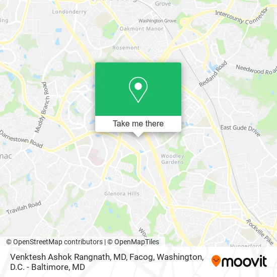 Mapa de Venktesh Ashok Rangnath, MD, Facog