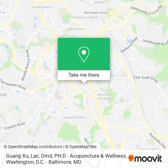 Guang Xu, Lac, Omd, PH.D - Acupuncture & Wellness map