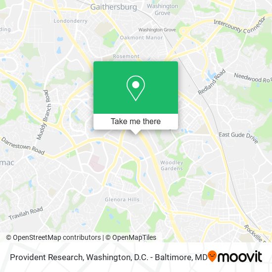 Mapa de Provident Research