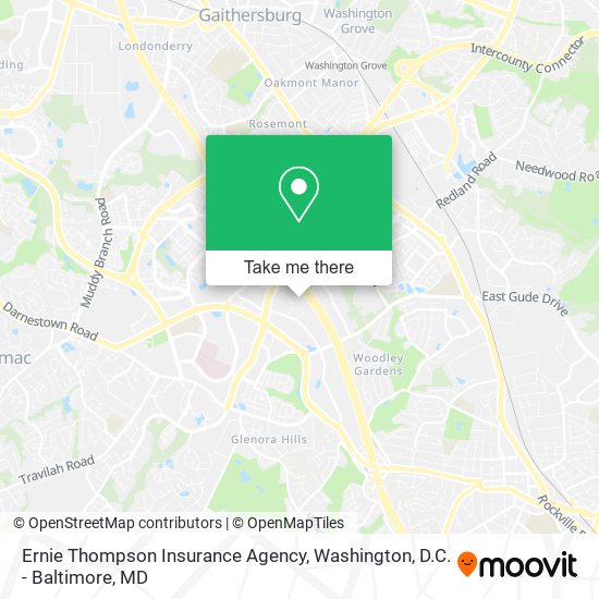 Ernie Thompson Insurance Agency map