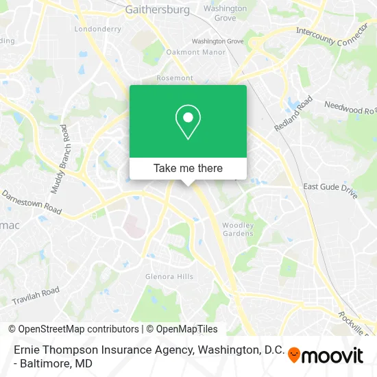 Ernie Thompson Insurance Agency map