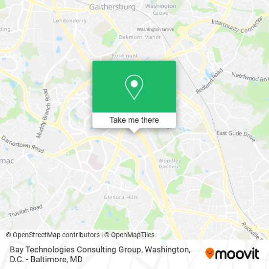 Mapa de Bay Technologies Consulting Group