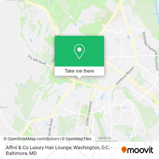 Mapa de Affini & Co Luxury Hair Lounge