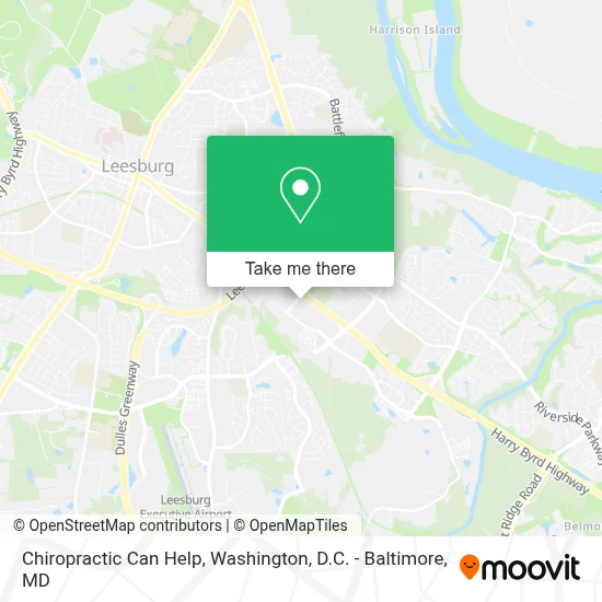 Chiropractic Can Help map