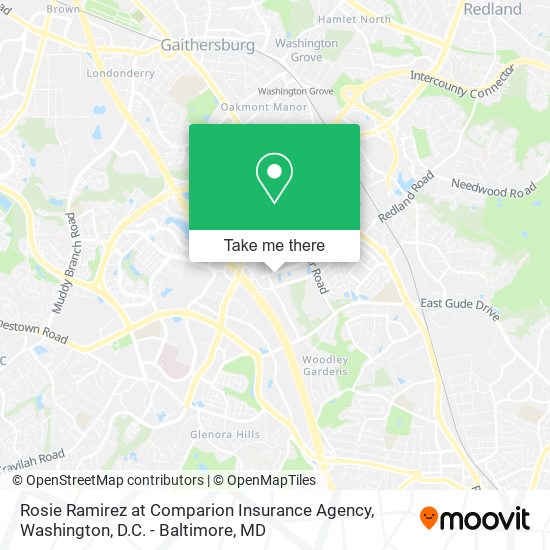 Rosie Ramirez at Comparion Insurance Agency map