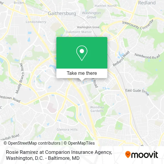 Rosie Ramirez at Comparion Insurance Agency map