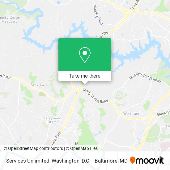 Services Unlimited map