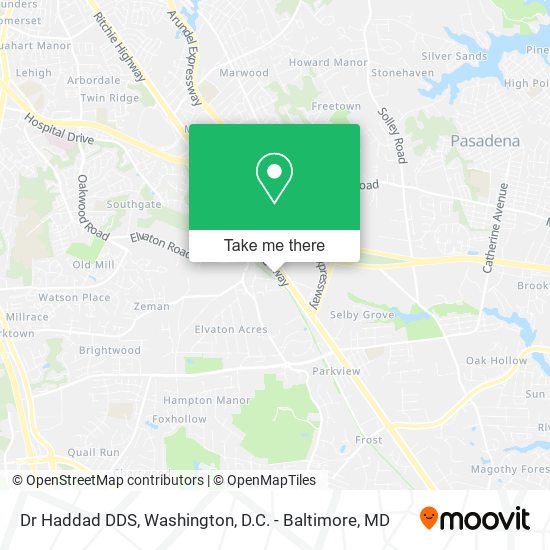 Dr Haddad DDS map