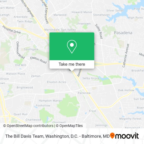 The Bill Davis Team map