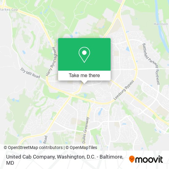 Mapa de United Cab Company