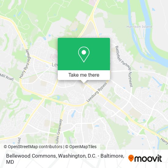 Mapa de Bellewood Commons