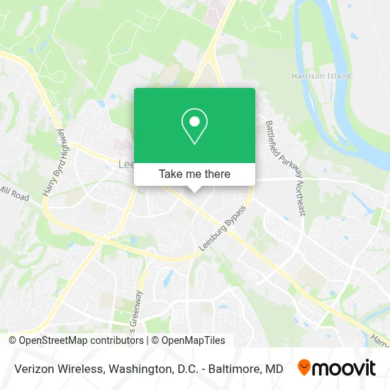 Verizon Wireless map
