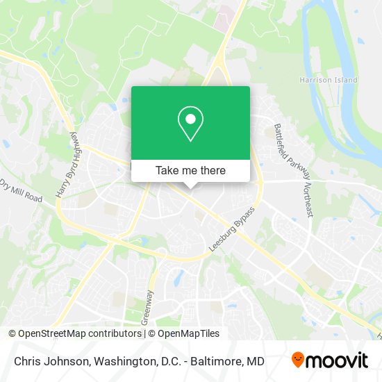 Mapa de Chris Johnson