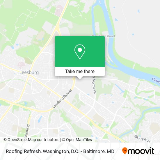 Roofing Refresh map