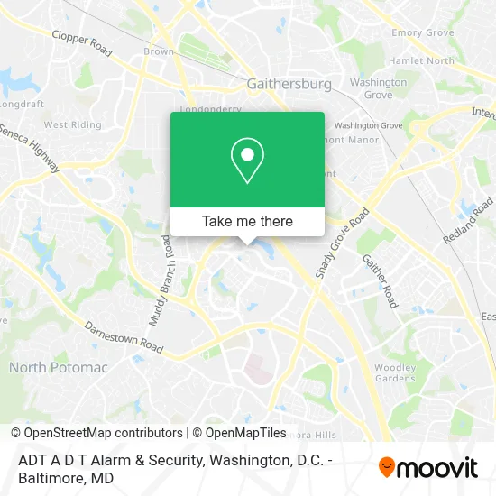 ADT A D T Alarm & Security map