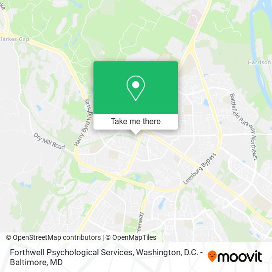 Mapa de Forthwell Psychological Services