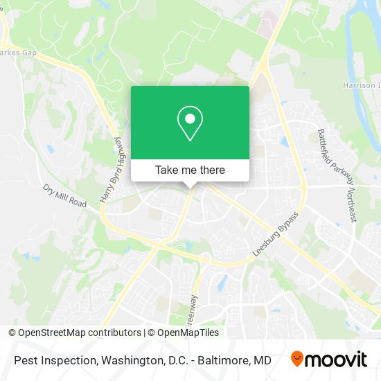 Mapa de Pest Inspection